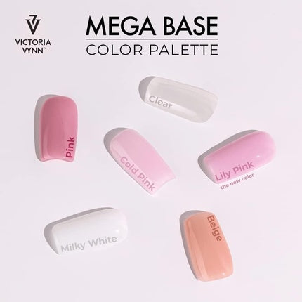 Gel Lac Victoria Vynn Mega Base Nude, Peach