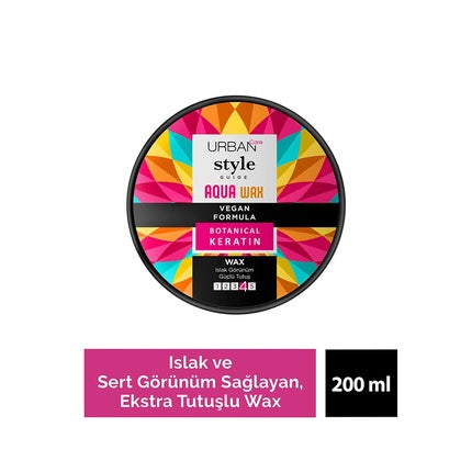 Urban Care Style Guide Aqua Wax, 100ml, Formulă Vegană