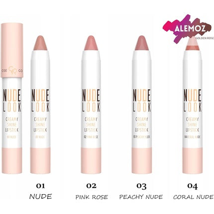 Ruj, Golden Rose Nude Look, creion 03 piersică nude