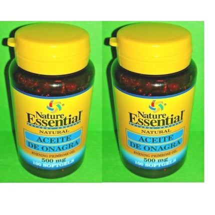 Ulei esențial Primrose, Nature Essential, 500mg, 100 capsule