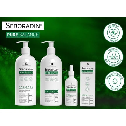 Balsam, Seboradin, Pure Balance, pentru păr gras și subțire