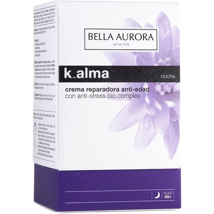 Cremă de Noapte, Bella Aurora, k.alma, violet, 50ml