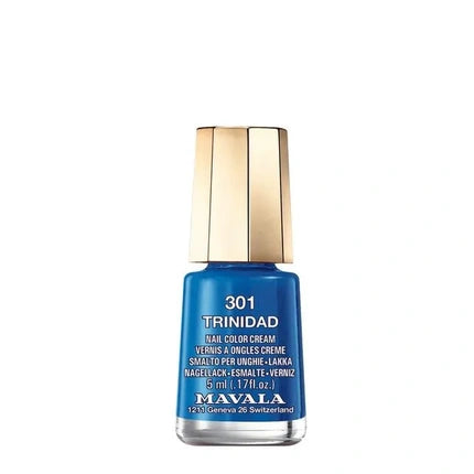 Vernis pentru unghii Mavala 301 Trinidad, albastru, 5 ml