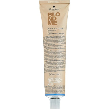 Crema de decolorare Schwarzkopf Professional BM Bleach & Tone Cool, 60ml