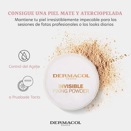 Pudră Față Dermacol Invisible Fixing Powder Natural 13g