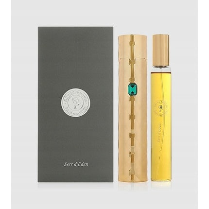 Orens Serr D Eden Eau De Parfum, auriu, sticlă transparentă, gem verde