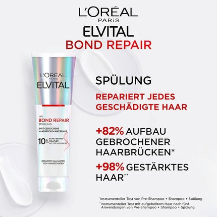 Condiționator pentru păr deteriorat, L'Oréal Paris Elvital Bond Repair, 150ml