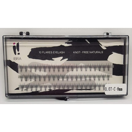 Rime False Lashes, Ibra Makeup, Super Naturals Knot 0.07 C, 8mm