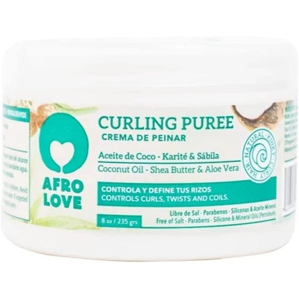 Crema definire bucle, Afro Love Cherioll, cu ulei de cocos, 235g
