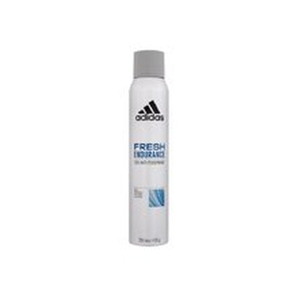Deodorant aerosol Adidas Fresh Endurance 72h Antiperspirant pentru bărbați, alb cu gri