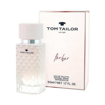 Eau de Toilette Tom Tailor pentru Ea 50ml - Combinatie Sportivă și Elegantă de Piersică, Trandafir și Mască