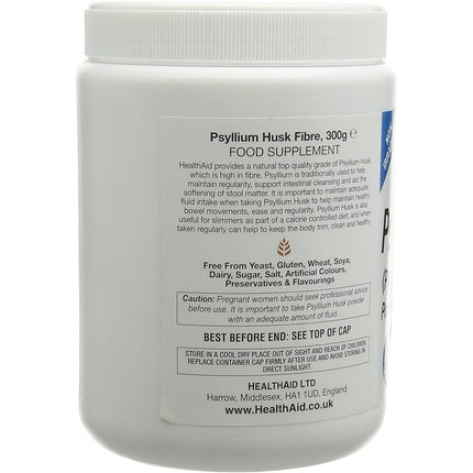 Lubrifiant personal, Health Aid, Psyllium Husk, 150g
