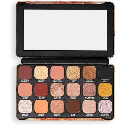 Paletă Farduri pentru Ochii Revolution Beauty Forever Flawless, 18 Culori