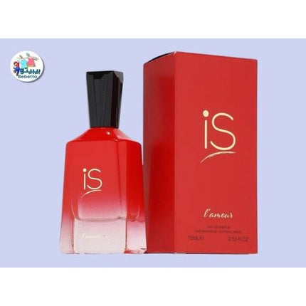 Fragrance World IS L'Amour Eau de Parfum, Roșu, 75 ml