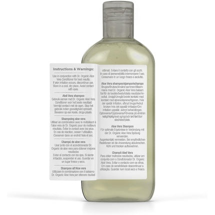 Șampon Dr Organic Aloe Vera 265ml, vegan, SLS Free