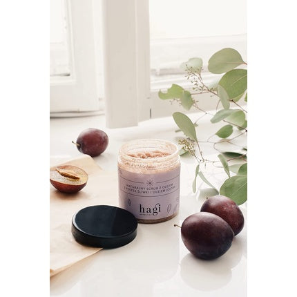 Exfoliant Natural, Hagi, ulei de jojoba, mov