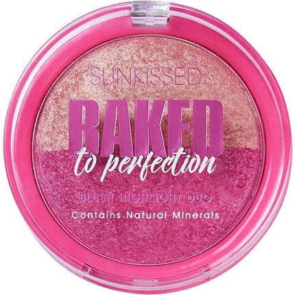 Blush & Iluminator Duo Sunkissed, Baked To Perfection, 17g