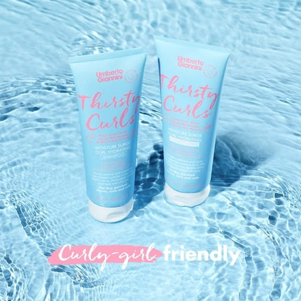Șampon Umberto Giannini Thirsty Curls pentru bucle uscate, 250ml