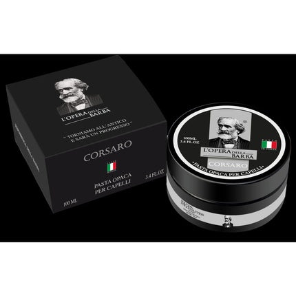 Pastă opacă pentru păr Corsaro, 100ml - Finisaj mat