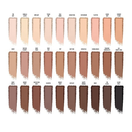 Paletă de Ochi Orgy, Jeffree Star Cosmetics, 35 culori, mat și sclipici