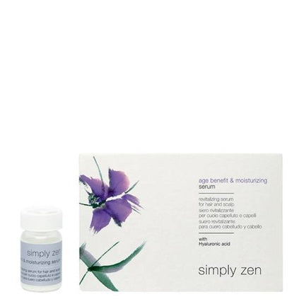 Serum anti-îmbătrânire și hidratant Simply Zen, Age Benefit & Moisturizing, cu acid hialuronic