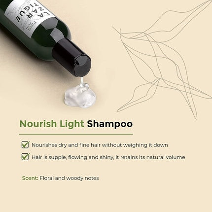 Șampon Lazartigue Nourish Light 250 ml, negru