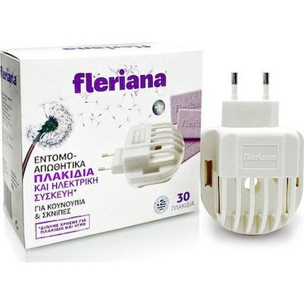 Dispozitiv Electric și Tablete Repelent Insecte Fleriana - 30 Tablete