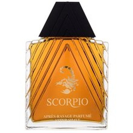 Aftershave Scorpio Rouge, 181 ml, sticlă transparentă cu design geometric