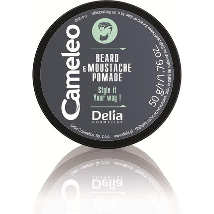 Pomadă barbă Cameleo Men, cu unt de shea și ulei de argan, 50ml
