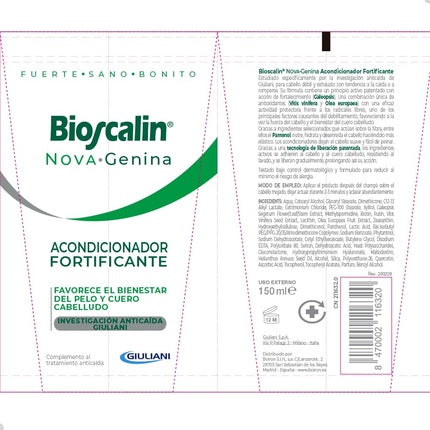 Bioscalin Nova Genina - Condiționar Fortifiant pentru Păr, 170 g