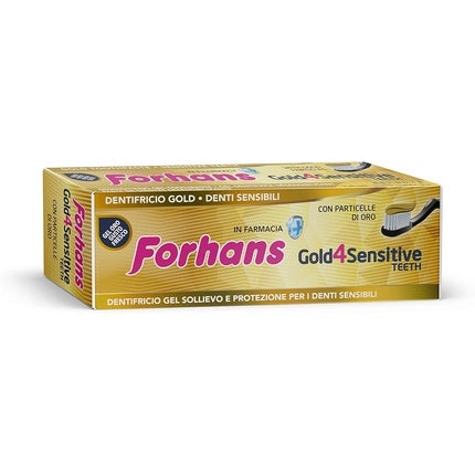 Pastă dinți, Forhans, Gold4Sensitive, 75ml, auriu