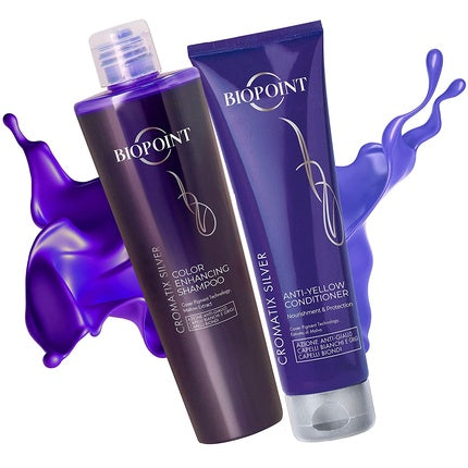 Set Sampon si Balsam, Biopoint Cromatix, blond
