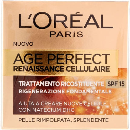 Cremă anti-îmbătrânire, L'Oréal, Age Perfect Renaissance Cellulaire, 50ml