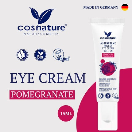 Cremă pentru ochi cu roller Cosnature, 15ml