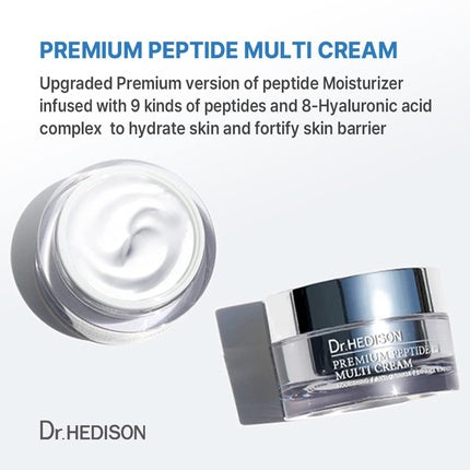 Cremă hidratantă, Dr. Hedison, Peptides 7 Multi, acid hialuronic