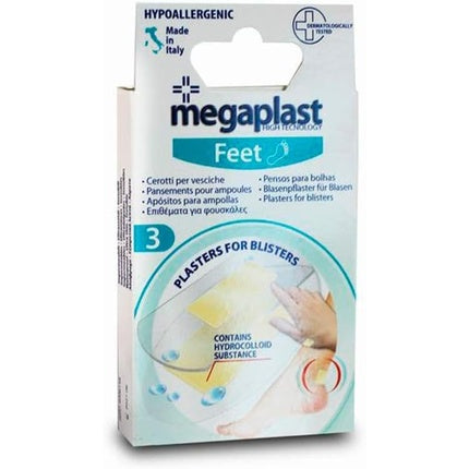 Bandaje pentru blistere, Megaplast Feet, 3 buc
