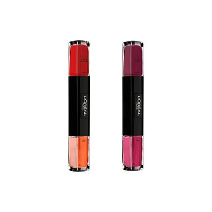 L'Oréal Paris Infallible Gel Duo Nail Polish, 2 buc., 06 Double Entendre + 21 Always a Lady