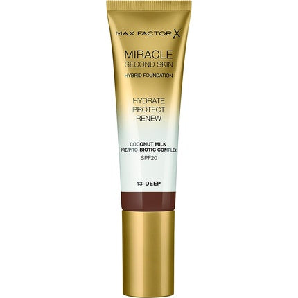Fond de ten, Max Factor Miracle Second Skin, SPF20, 30ml