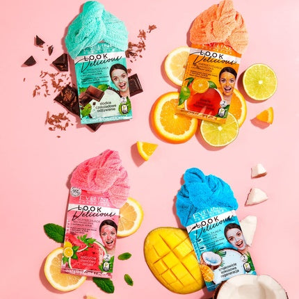 Masca Față, Eveline Cosmetics, Look Delicious, mentă și ciocolată