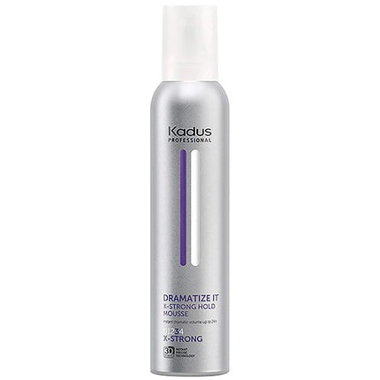 Mousse pentru păr, Kadus Professional, Dramatize It, 250ml, argintie