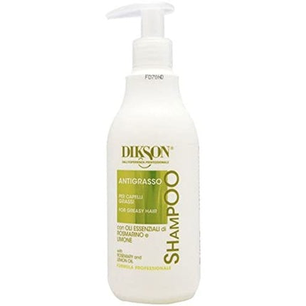 Șampon Anti-Gras Dikson Antigrasso, 500ml, cu extracte de rozmarin și lămâie