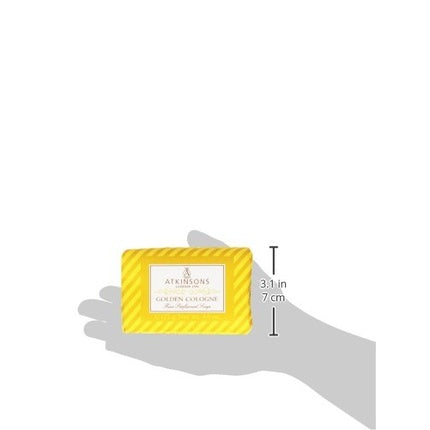 Săpun solid, Atkinsons, Golden Cologne, galben, 125g