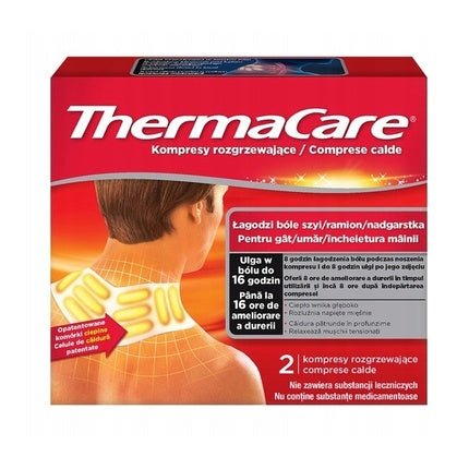 Compresa Caldă Thermacare pentru Gât, Umeri și Încheieturi, 2 Buc