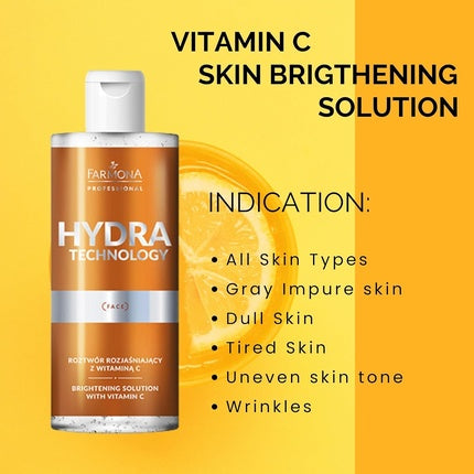 Ser Vitamina C Farmona Hydra Technology 500ml, portocaliu, flacon