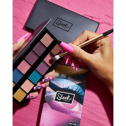 Paletă Farduri Sleek Makeup, I-Divine High Flyer, culori vibrante