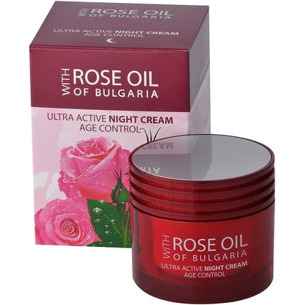 Regina Floris Age Control Ultra Active Night Cream, 50ml, cremă de noapte cu ulei de trandafir bulgăresc