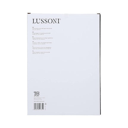 Oglindă de mână, Tb Tools For Beauty, T4B Lussoni, negru
