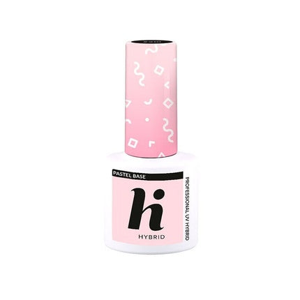 Lac de unghii, Hi Hybrid, Gel Pastel Roz, 5ml