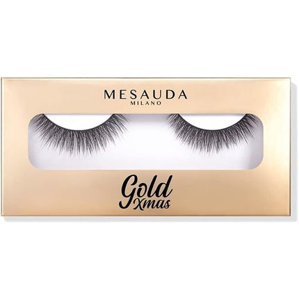 Falsuri de gene, Mesauda Milano, Fringe 203, design natural, ambalaj auriu