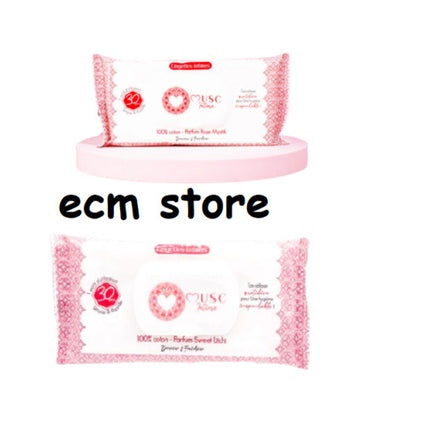 Șervețele Intime Musc Intime, Parfum de Litchi și Trandafir, 30 buc